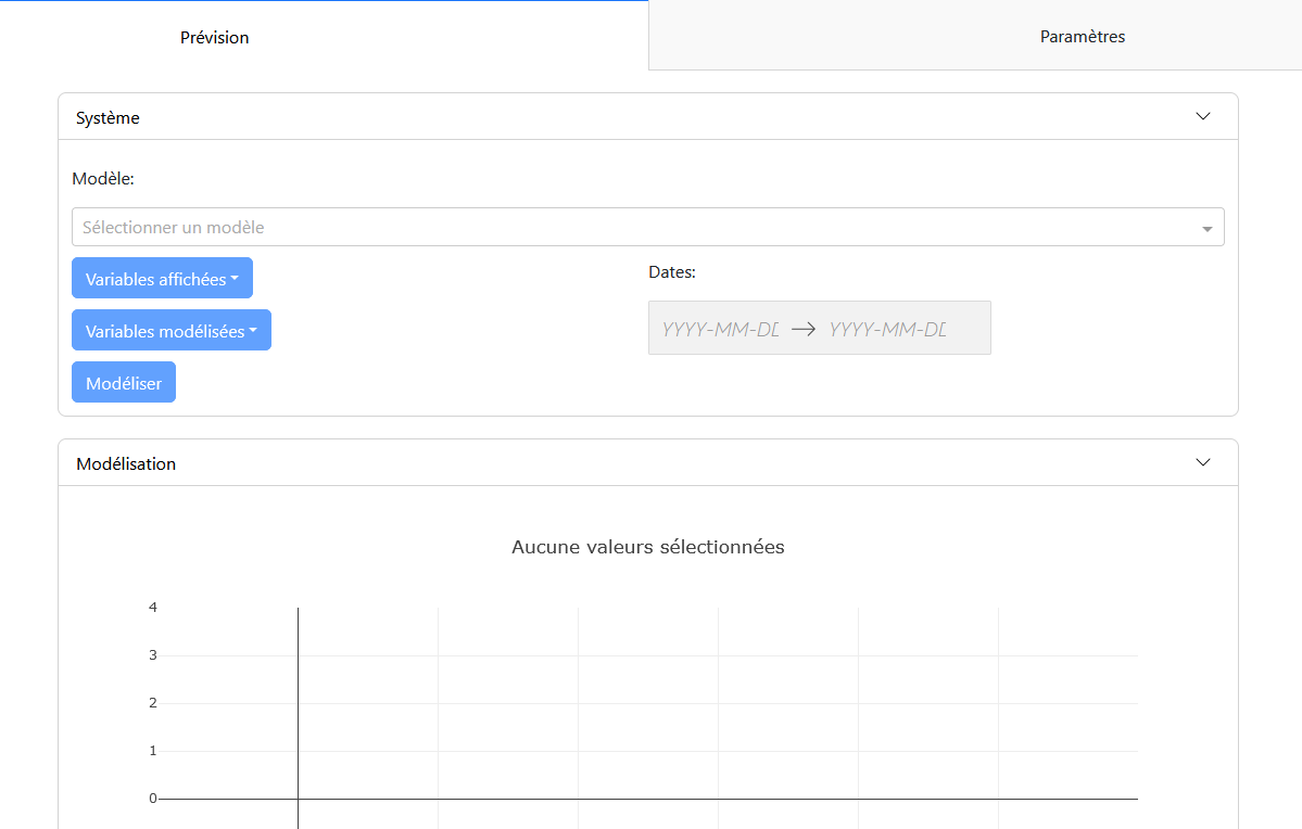 Forecast Simulation Feature Page